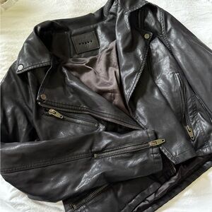 NWOT Blank NYC Black Leather Jacket